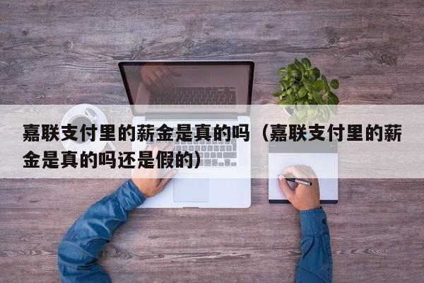 嘉联支付里的薪金是真的吗（嘉联支付里的薪金是真的吗还是假的）