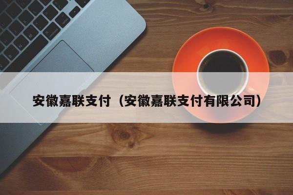 安徽嘉联支付（安徽嘉联支付有限公司）
