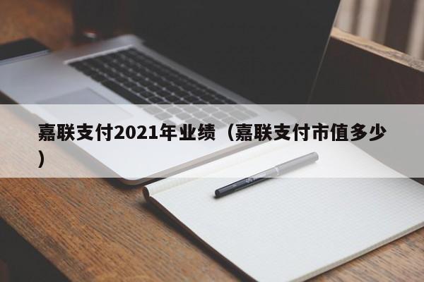 嘉联支付2021年业绩（嘉联支付市值多少）