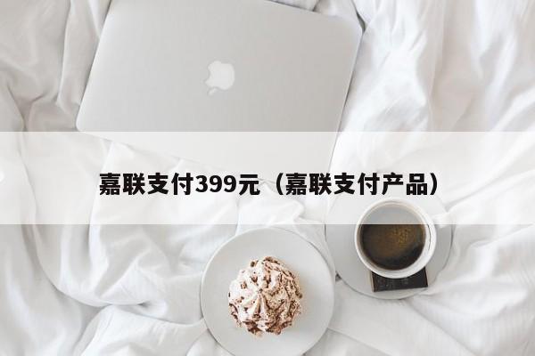 嘉联支付399元（嘉联支付产品）