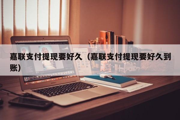 嘉联支付提现要好久（嘉联支付提现要好久到账）