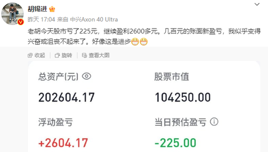 身在老挝，心系大A！胡锡进：与大多数散户共命运！但斌隔空指导